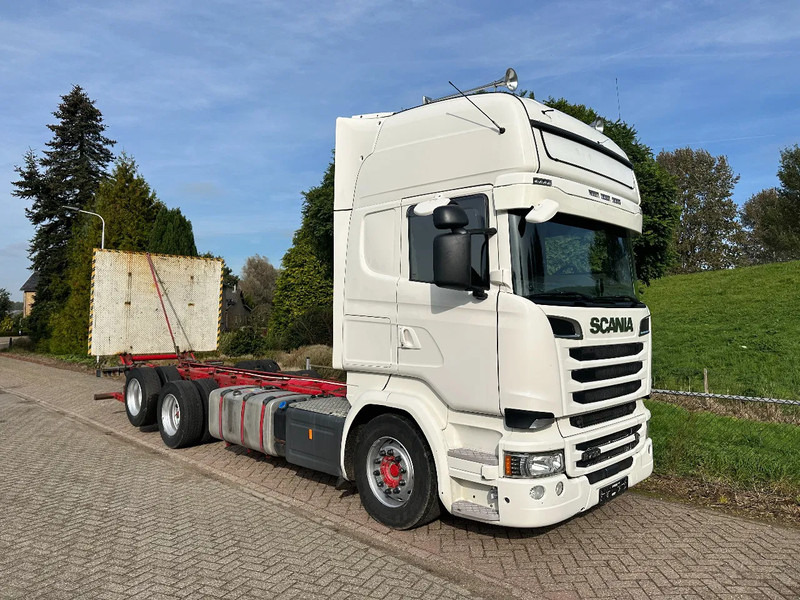 Scania R730 V8 FULL AIR-6X2-RETARDER- EUR6- - Шаси кабина: снимка 4 Scania R730 V8 FULL AIR-6X2-RETARDER- EUR6- - Шаси кабина: снимка 4