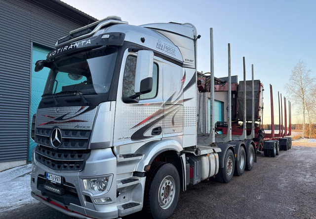 Mercedes-BenzArocs - Камион за дърва: снимка 1 Mercedes-BenzArocs - Камион за дърва: снимка 1