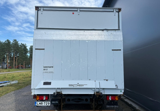 Mercedes-BenzAtego kaappi + perälauta - Камион фургон: снимка 4 Mercedes-BenzAtego kaappi + perälauta - Камион фургон: снимка 4