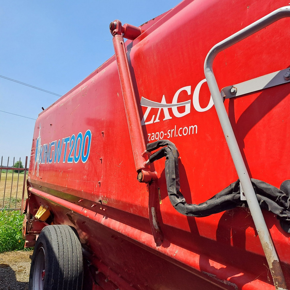 CARRO MISCELATORE TRAINATO ZAGO KING WT 200 - Миксер-вагон: снимка 5 CARRO MISCELATORE TRAINATO ZAGO KING WT 200 - Миксер-вагон: снимка 5