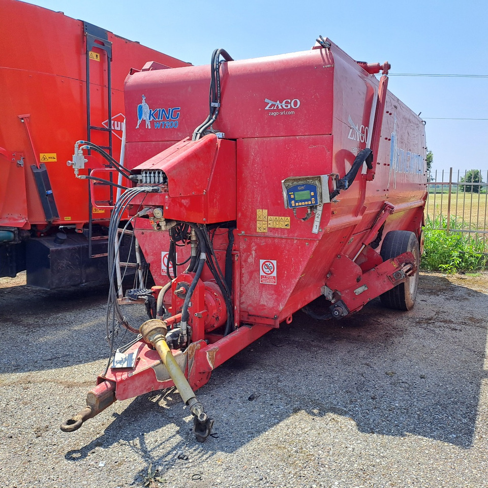 CARRO MISCELATORE TRAINATO ZAGO KING WT 200 - Миксер-вагон: снимка 1 CARRO MISCELATORE TRAINATO ZAGO KING WT 200 - Миксер-вагон: снимка 1