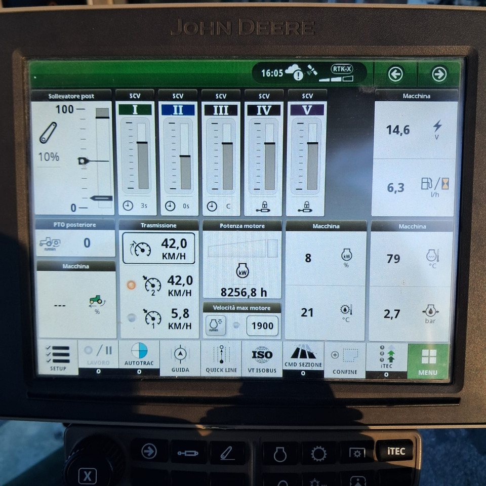 Трактор JHON DEERE 8RT 370: снимка 8
