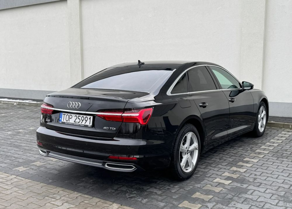 Audi A6 40 TDI 204km Bezwypadkowy Kamery panoramiczne Nowy rozrząd Idealny - Седан: снимка 4 Audi A6 40 TDI 204km Bezwypadkowy Kamery panoramiczne Nowy rozrząd Idealny - Седан: снимка 4