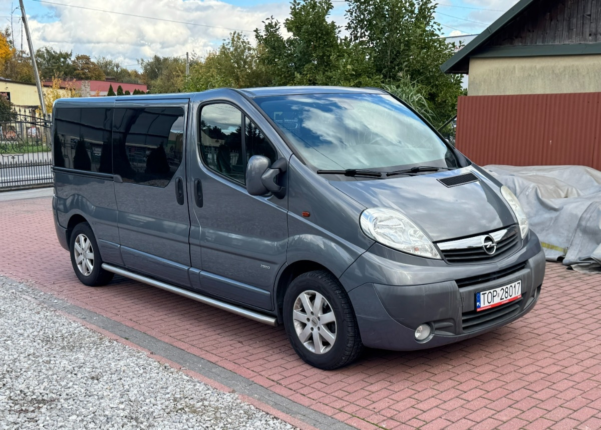 Opel Vivaro LONG 2.5 150KM Brygadówka Brygada Bezwypadkowy Super Stan FV23 - Бус с двойна кабина: снимка 1 Opel Vivaro LONG 2.5 150KM Brygadówka Brygada Bezwypadkowy Super Stan FV23 - Бус с двойна кабина: снимка 1