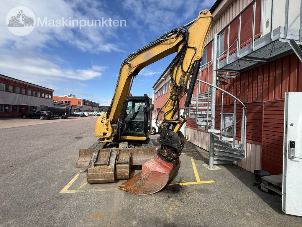CAT 308 E 2 CR - Мини багер: снимка 1 CAT 308 E 2 CR - Мини багер: снимка 1