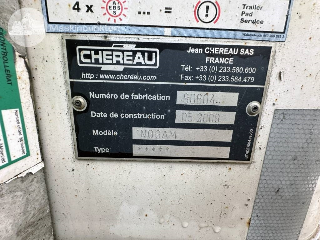 Рефрижератор ремарке Chereau S2311H: снимка 10
