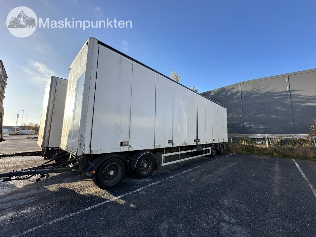 Ekeri L/L-4 Skåpsläp med öppningsbar sida - Затворена каросерия ремарке: снимка 1 Ekeri L/L-4 Skåpsläp med öppningsbar sida - Затворена каросерия ремарке: снимка 1