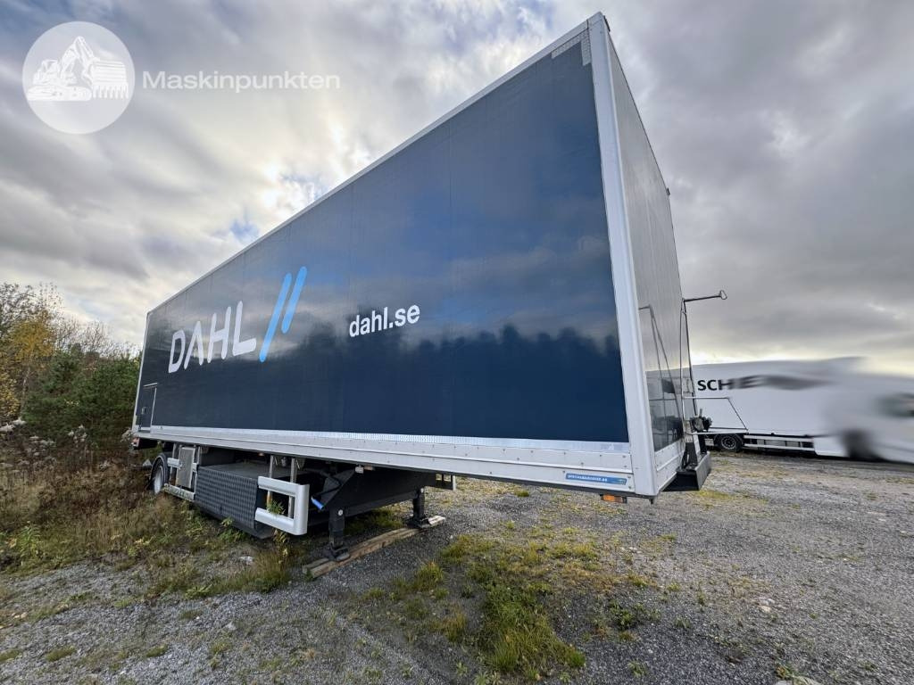HFR 1 axlad semitrailer med truck! - Затворена каросерия полуремарке: снимка 1 HFR 1 axlad semitrailer med truck! - Затворена каросерия полуремарке: снимка 1
