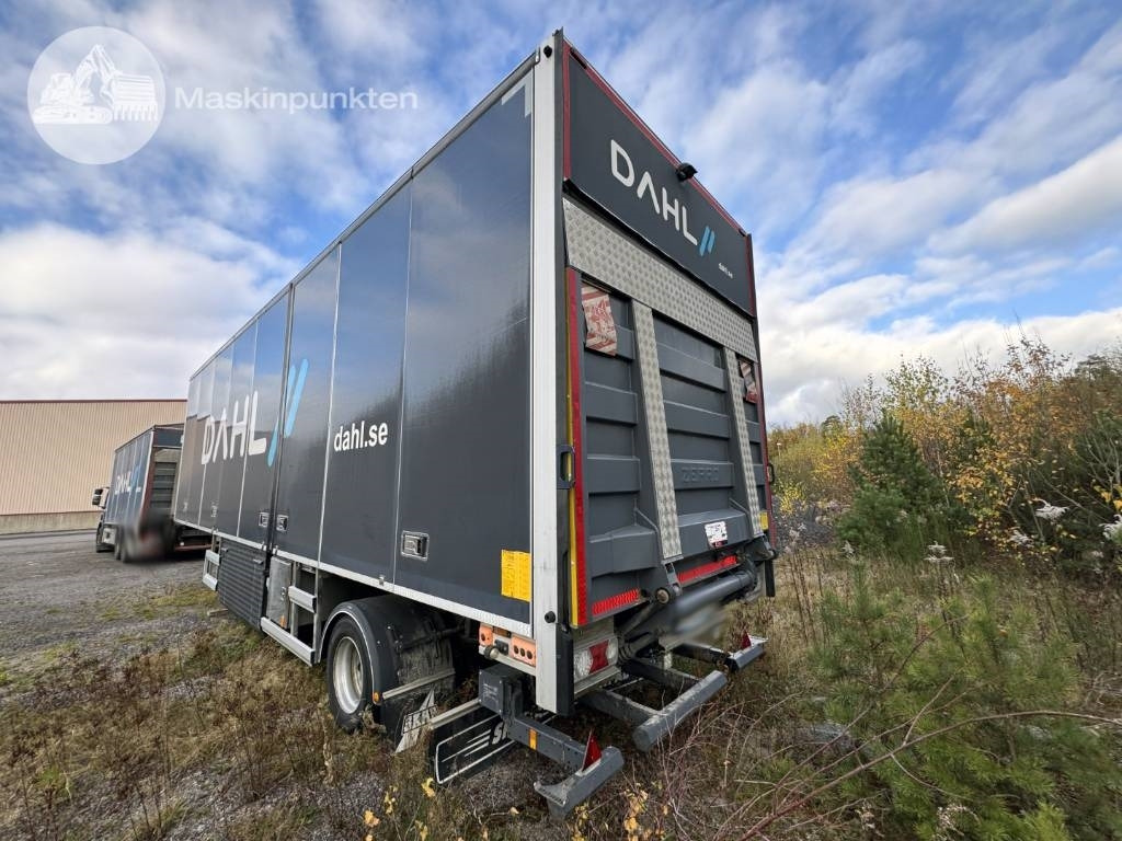 HFR 1 axlad semitrailer med truck! - Затворена каросерия полуремарке: снимка 4 HFR 1 axlad semitrailer med truck! - Затворена каросерия полуремарке: снимка 4