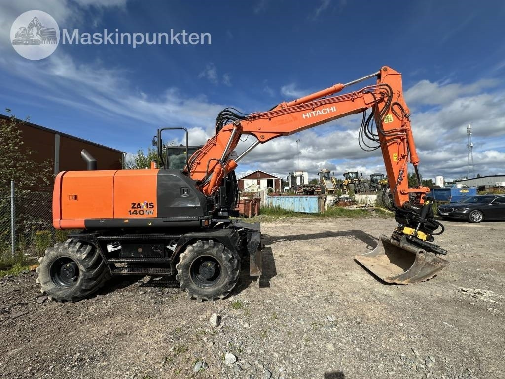 Hitachi ZX 140 W-5B - Колесен багер: снимка 4 Hitachi ZX 140 W-5B - Колесен багер: снимка 4
