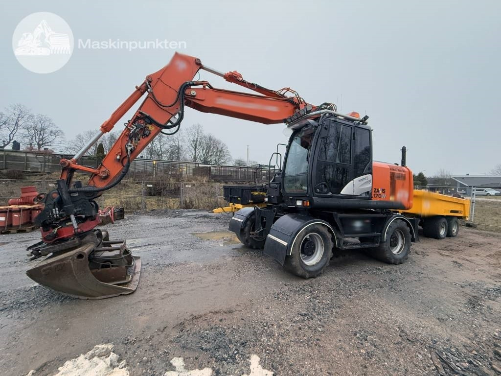Hitachi ZX 170 W-5 B - Колесен багер: снимка 1 Hitachi ZX 170 W-5 B - Колесен багер: снимка 1