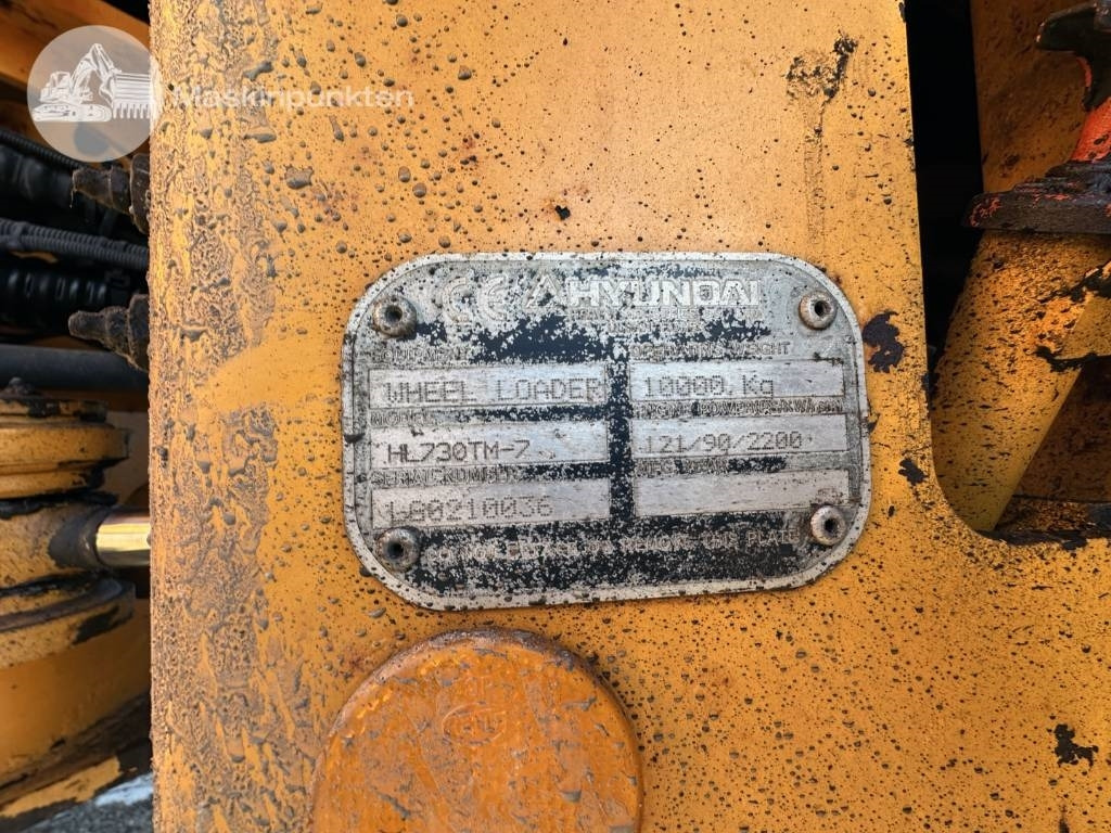 Колесен товарач Hyundai HL 730 TM-7: снимка 11