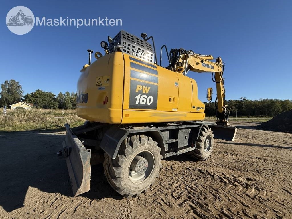 Komatsu PW 160 - Колесен багер: снимка 5 Komatsu PW 160 - Колесен багер: снимка 5