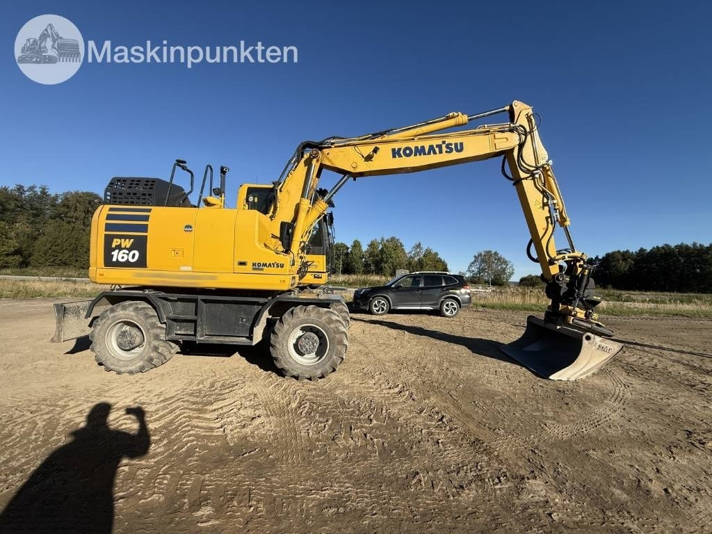 Komatsu PW 160 - Колесен багер: снимка 4 Komatsu PW 160 - Колесен багер: снимка 4