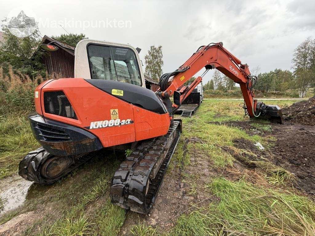 Kubota KX 080-3 A - Мини багер: снимка 4 Kubota KX 080-3 A - Мини багер: снимка 4