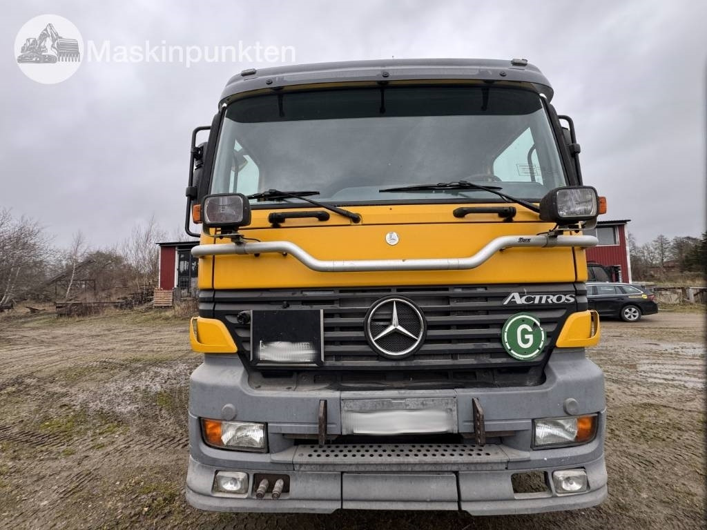 Mercedes-Benz 2543 Actros med bakmonterad kran och tipp - Камион с кран: снимка 5 Mercedes-Benz 2543 Actros med bakmonterad kran och tipp - Камион с кран: снимка 5