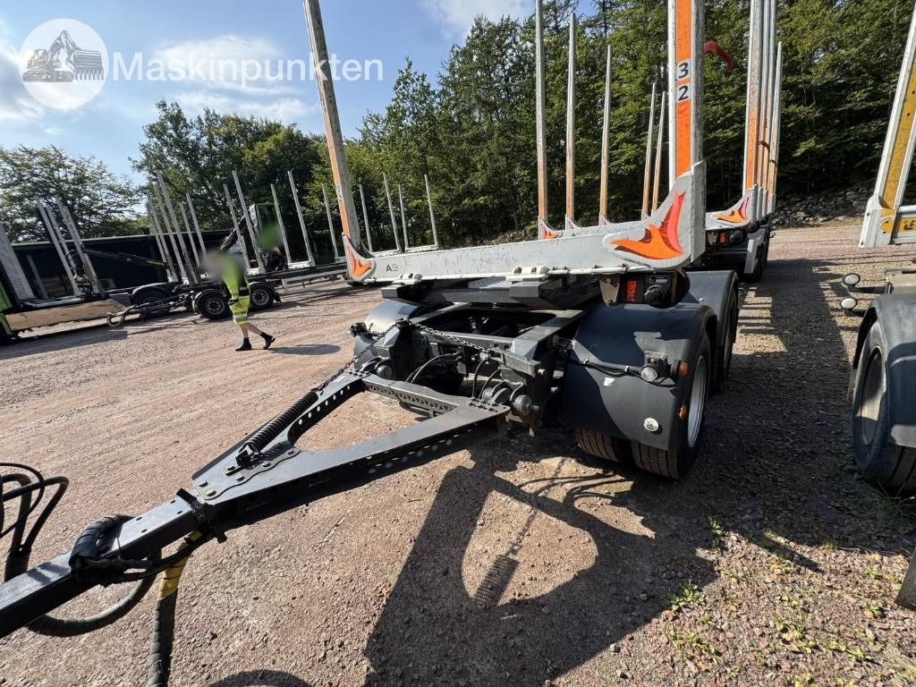 Mjölbysläpet Timmersläp - Ремарке за дърва: снимка 1 Mjölbysläpet Timmersläp - Ремарке за дърва: снимка 1