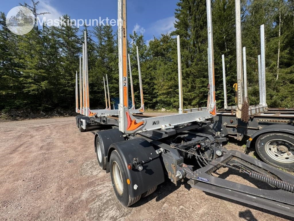 Mjölbysläpet Timmersläp - Ремарке за дърва: снимка 5 Mjölbysläpet Timmersläp - Ремарке за дърва: снимка 5