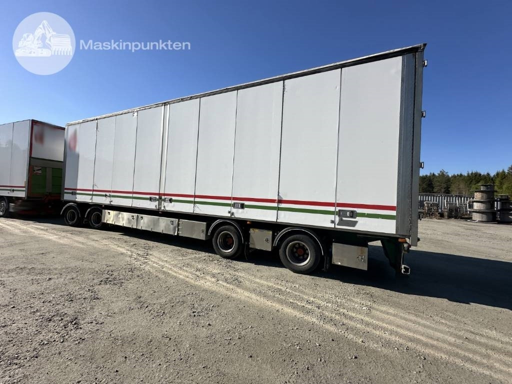NTM UTP-39L-4 - Затворена каросерия ремарке: снимка 2 NTM UTP-39L-4 - Затворена каросерия ремарке: снимка 2