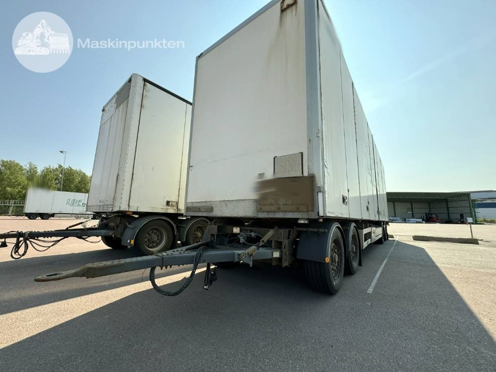 Närko D4HW13L62 - Затворена каросерия ремарке: снимка 1 Närko D4HW13L62 - Затворена каросерия ремарке: снимка 1