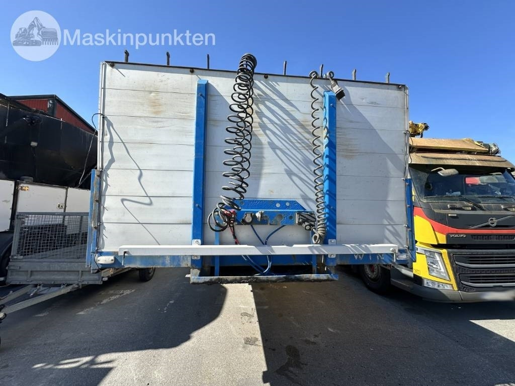 Närko S7HB11L61 - Бордово полуремарке/ Платформа: снимка 2 Närko S7HB11L61 - Бордово полуремарке/ Платформа: снимка 2