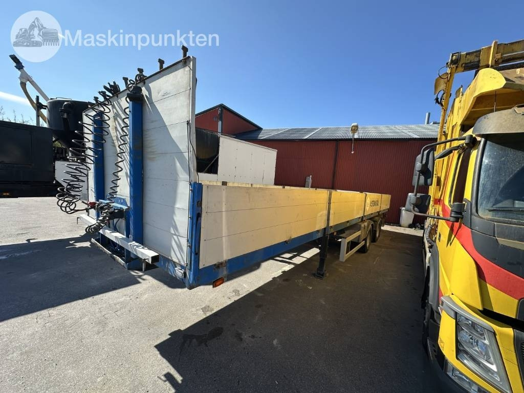 Närko S7HB11L61 - Бордово полуремарке/ Платформа: снимка 1 Närko S7HB11L61 - Бордово полуремарке/ Платформа: снимка 1