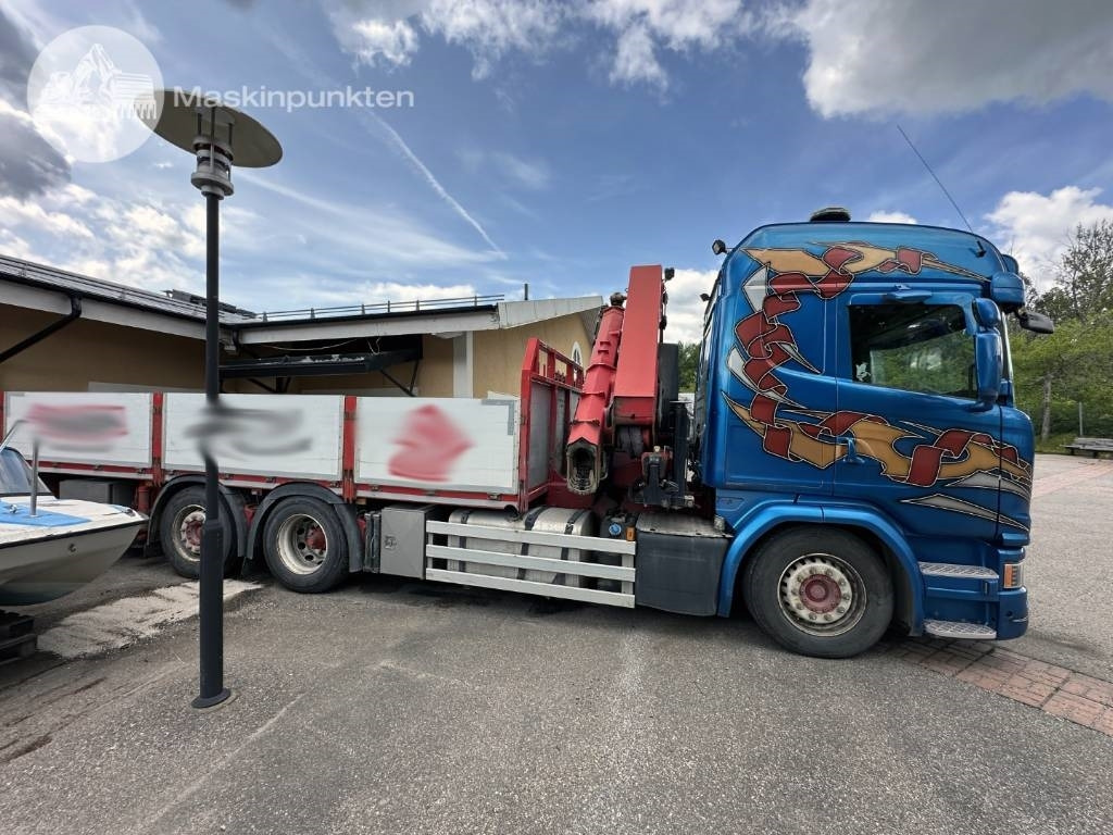 Scania G 490 - Камион с кран: снимка 4 Scania G 490 - Камион с кран: снимка 4