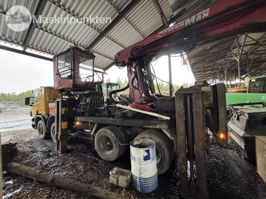 Scania P 124 G med Timberman - Камион за дърва: снимка 2 Scania P 124 G med Timberman - Камион за дърва: снимка 2