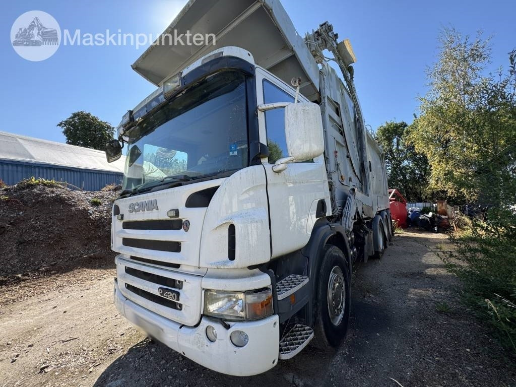 Scania P 420 GB  - Боклукчийска кола: снимка 1 Scania P 420 GB  - Боклукчийска кола: снимка 1