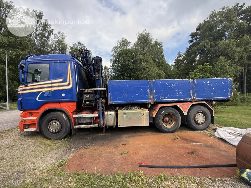Камион с кран Scania R 420 LB: снимка 8