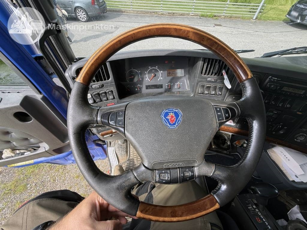Камион с кран Scania R 420 LB: снимка 15
