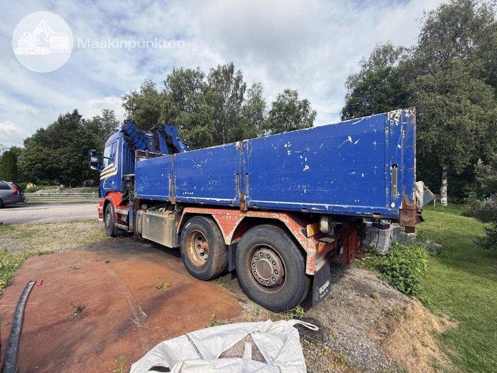 Камион с кран Scania R 420 LB: снимка 7