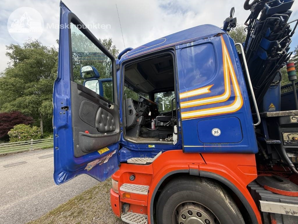 Камион с кран Scania R 420 LB: снимка 11
