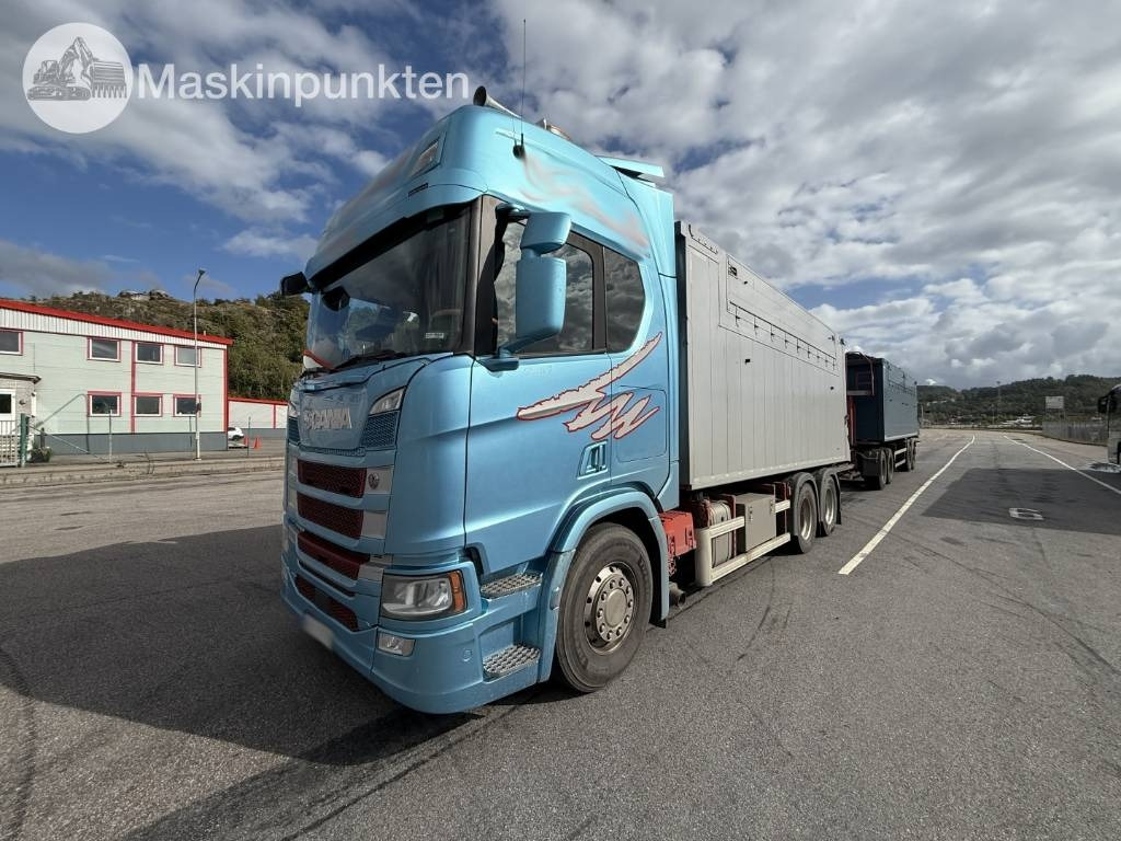 Scania R 500 Spannmålsekipage! - Самосвал камион: снимка 1 Scania R 500 Spannmålsekipage! - Самосвал камион: снимка 1