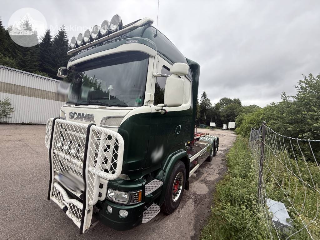 Scania R 520 LB - Мултилифт с кука камион: снимка 1 Scania R 520 LB - Мултилифт с кука камион: снимка 1