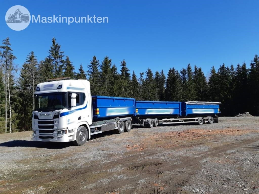 Мултилифт с кука камион Scania R 580 EKIPAGE: снимка 48