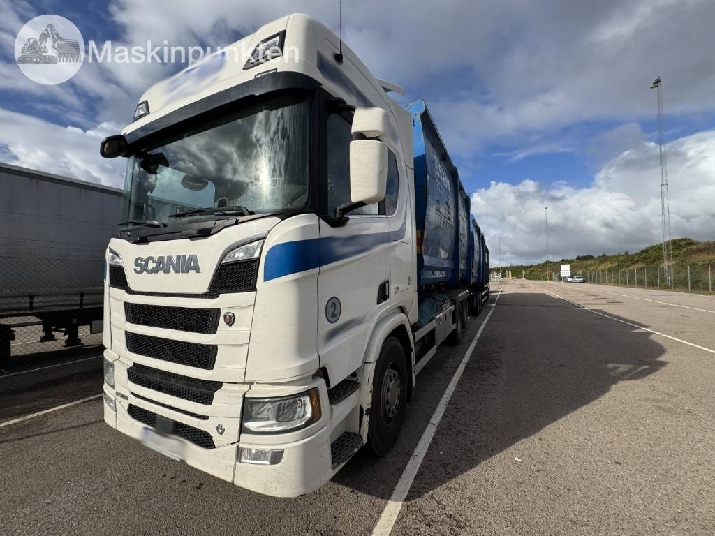 Scania R 580 EKIPAGE - Мултилифт с кука камион: снимка 1 Scania R 580 EKIPAGE - Мултилифт с кука камион: снимка 1