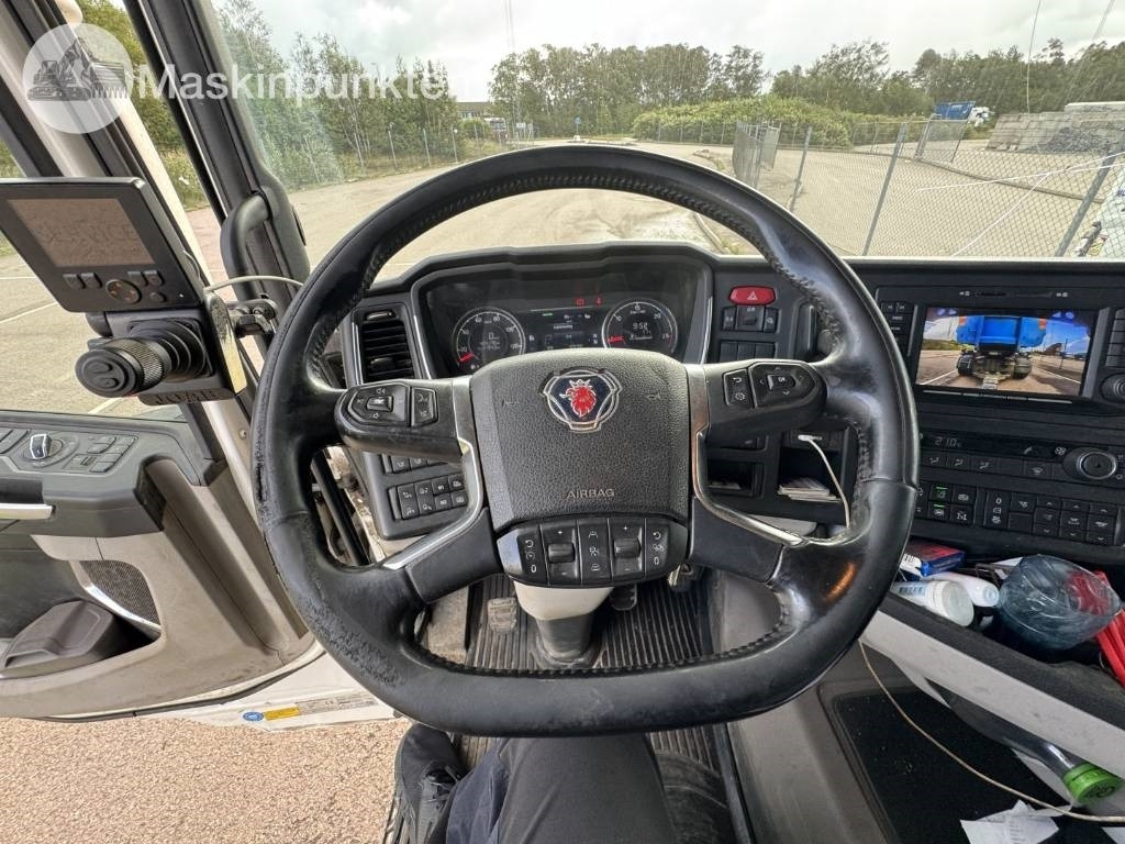 Мултилифт с кука камион Scania R 580 EKIPAGE: снимка 33