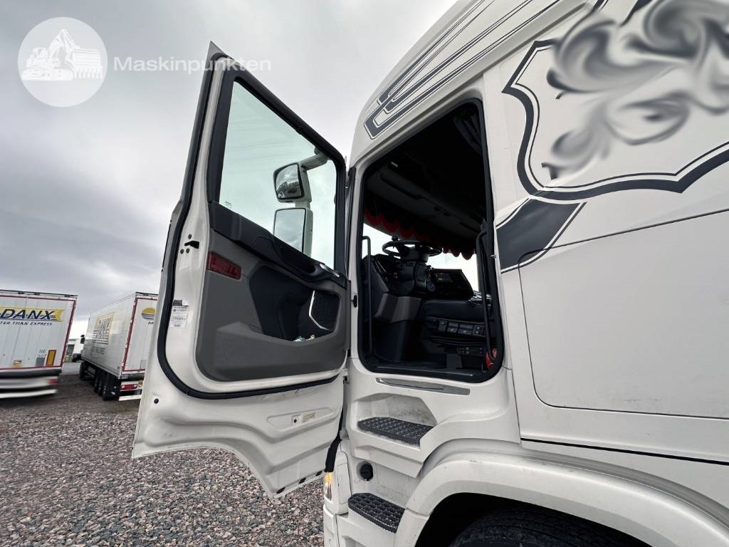 Контейнеровоз/ Сменна каросерия камион Scania R 580: снимка 11