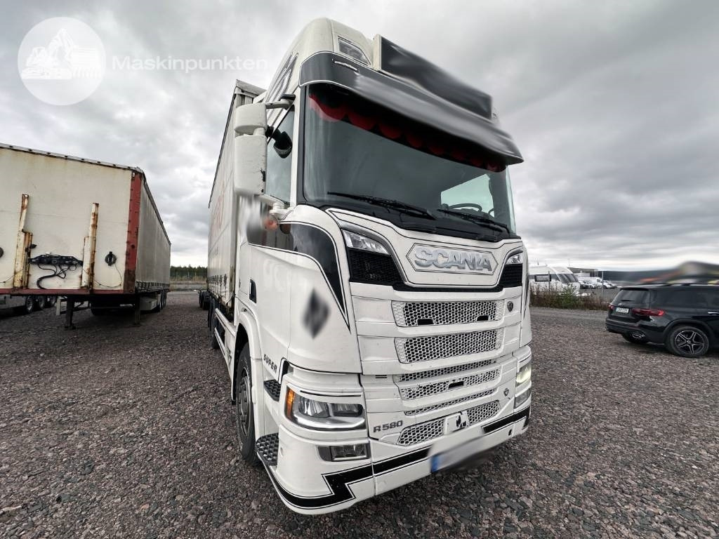 Scania R 580 - Контейнеровоз/ Сменна каросерия камион: снимка 5 Scania R 580 - Контейнеровоз/ Сменна каросерия камион: снимка 5