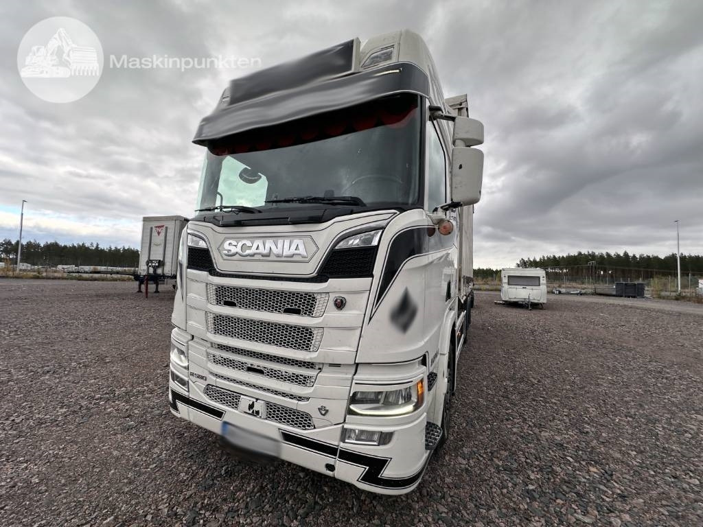 Scania R 580 - Контейнеровоз/ Сменна каросерия камион: снимка 4 Scania R 580 - Контейнеровоз/ Сменна каросерия камион: снимка 4