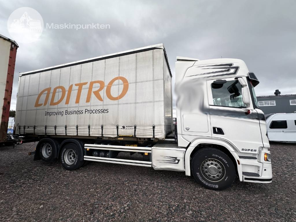Scania R 580 - Контейнеровоз/ Сменна каросерия камион: снимка 1 Scania R 580 - Контейнеровоз/ Сменна каросерия камион: снимка 1