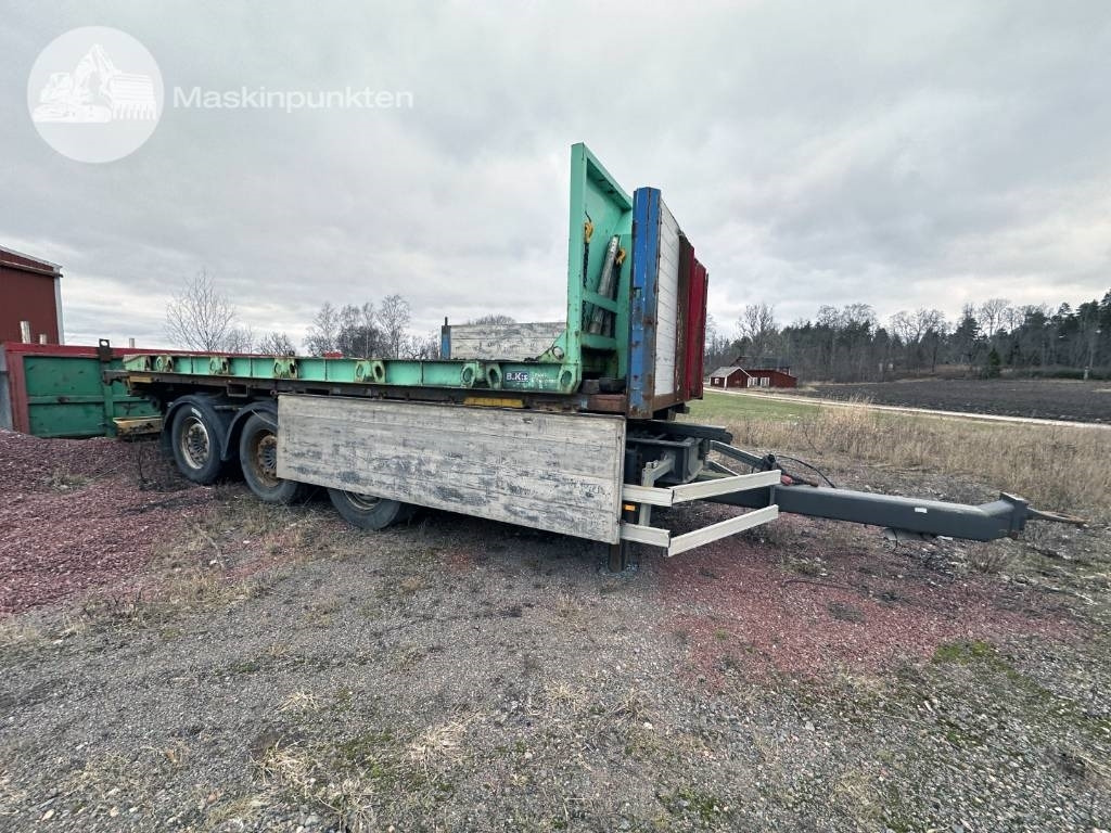 Tridem container kärra - Контейнеровоз/ Сменна каросерия ремарке: снимка 1 Tridem container kärra - Контейнеровоз/ Сменна каросерия ремарке: снимка 1