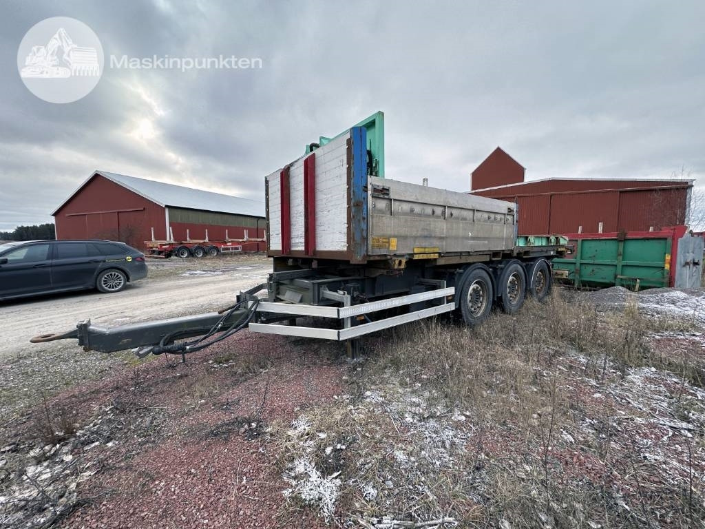 Tridem container kärra - Контейнеровоз/ Сменна каросерия ремарке: снимка 4 Tridem container kärra - Контейнеровоз/ Сменна каросерия ремарке: снимка 4