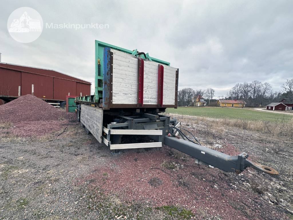 Tridem container kärra - Контейнеровоз/ Сменна каросерия ремарке: снимка 2 Tridem container kärra - Контейнеровоз/ Сменна каросерия ремарке: снимка 2