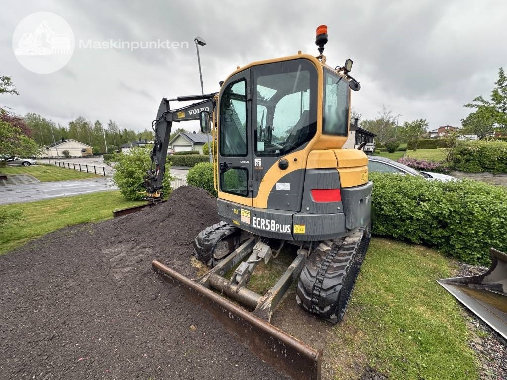 Volvo ECR 58 - Мини багер: снимка 1 Volvo ECR 58 - Мини багер: снимка 1