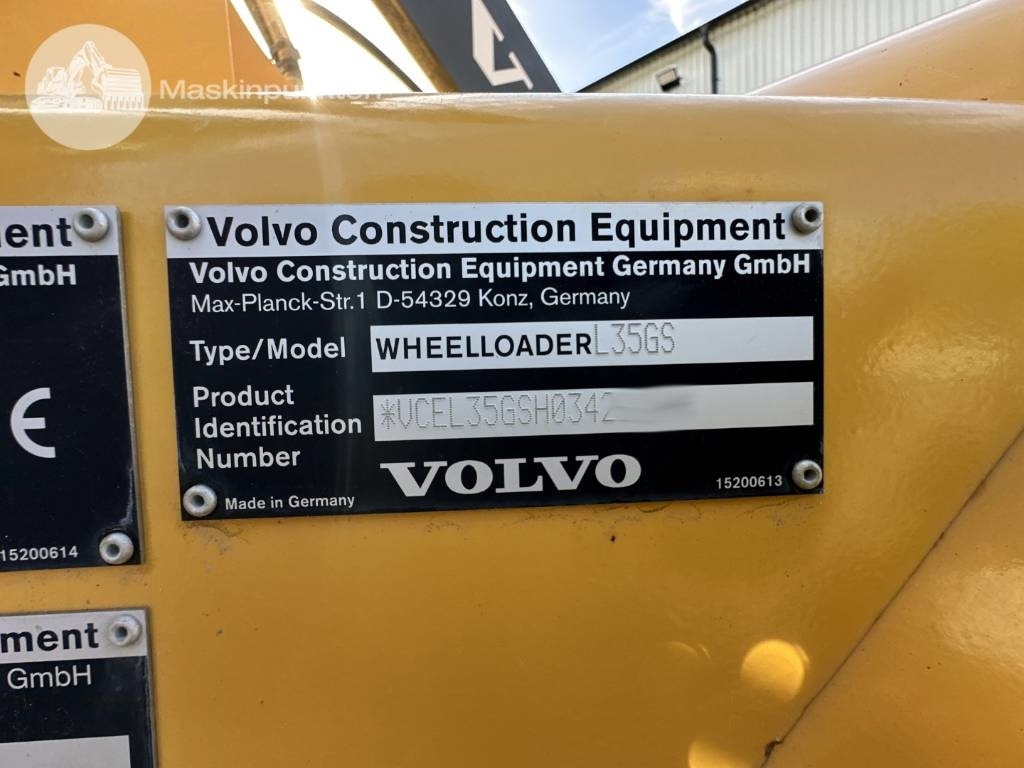 Колесен товарач Volvo L 35 G: снимка 16