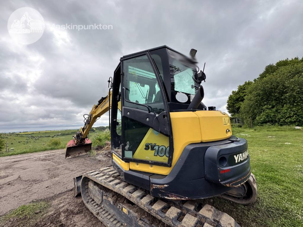 Yanmar SV 100-2 - Мини багер: снимка 1 Yanmar SV 100-2 - Мини багер: снимка 1