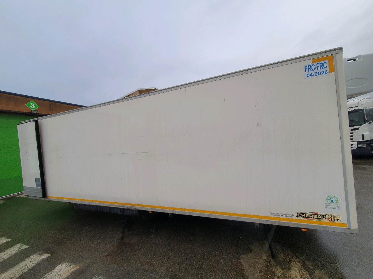 CHEREAU CAISSE FRIGO CARRIER - Каросерия - рефрижератор: снимка 3 CHEREAU CAISSE FRIGO CARRIER - Каросерия - рефрижератор: снимка 3