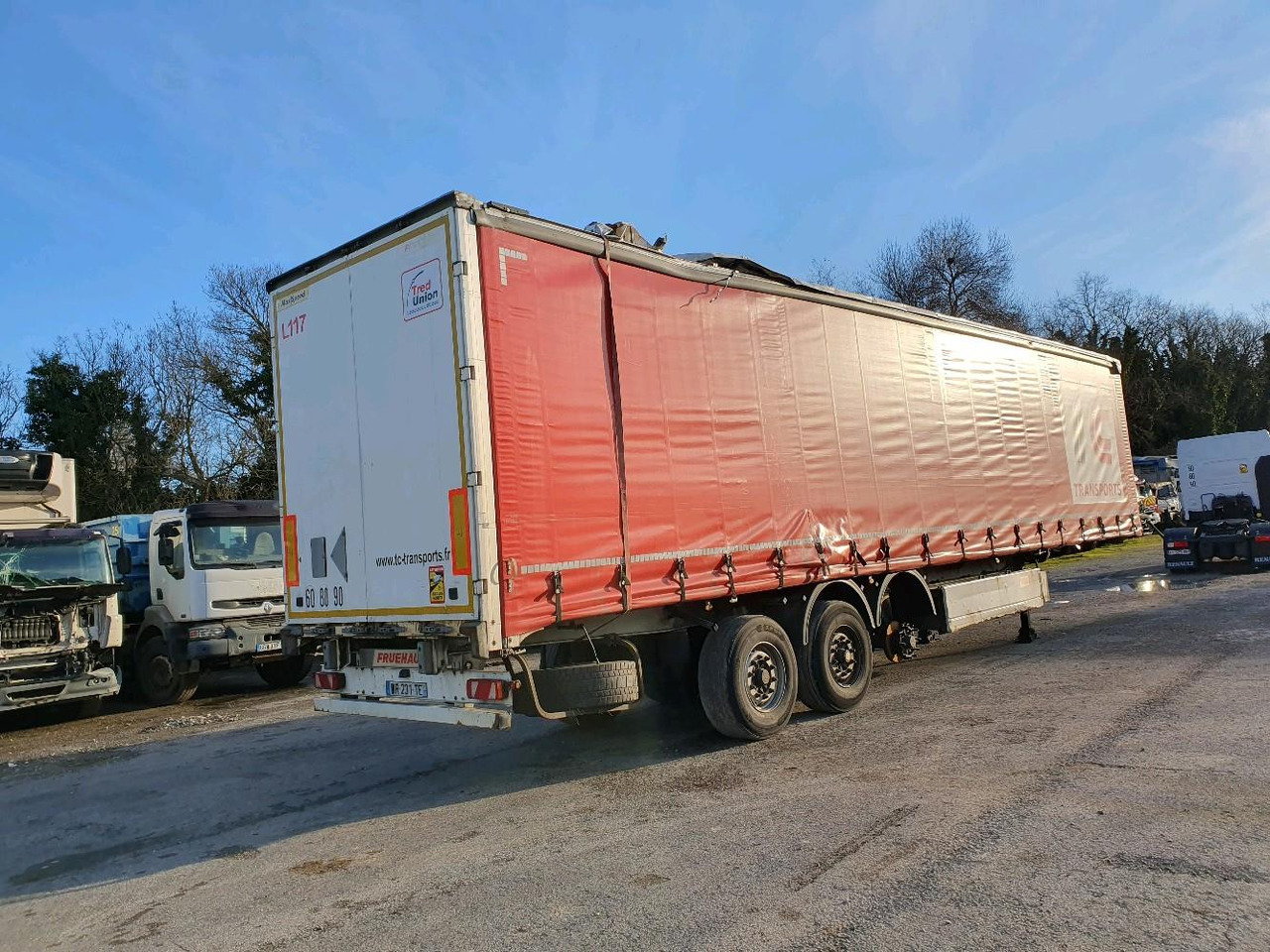 FRUEHAUF SEMI SAVOYARDE FST4FC - Брезентово полуремарке: снимка 4 FRUEHAUF SEMI SAVOYARDE FST4FC - Брезентово полуремарке: снимка 4